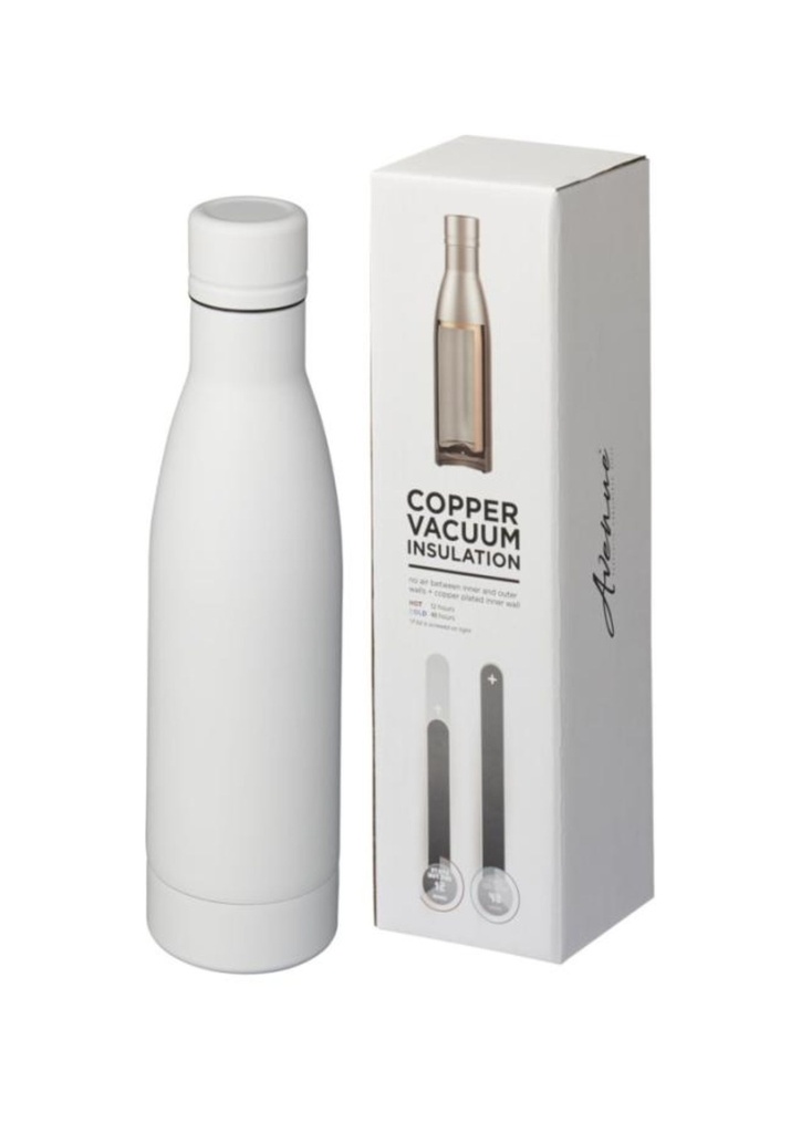 [26673_1] [26673_1] Vasa 500 ml copper vacuum insulated bottle - White | 26673