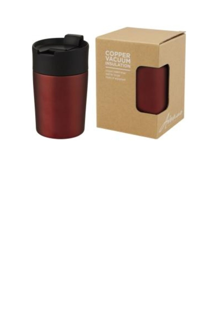 Jetta 180 ml copper vacuum insulated tumbler - Red