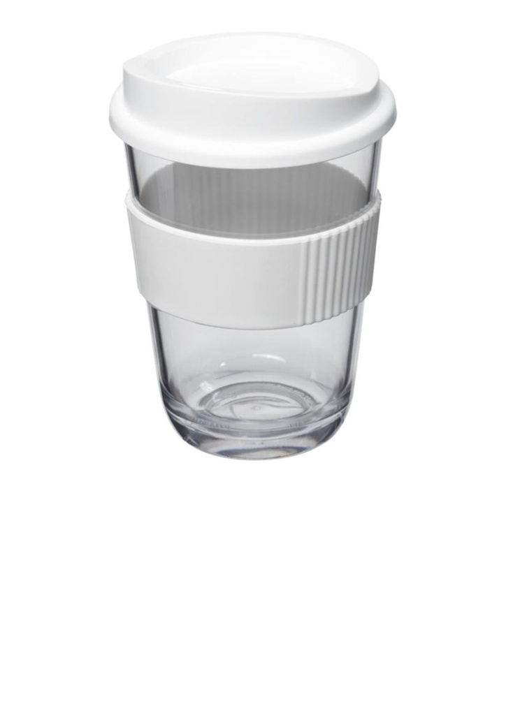 Americano® Cortado 300 ml tumbler with grip - White