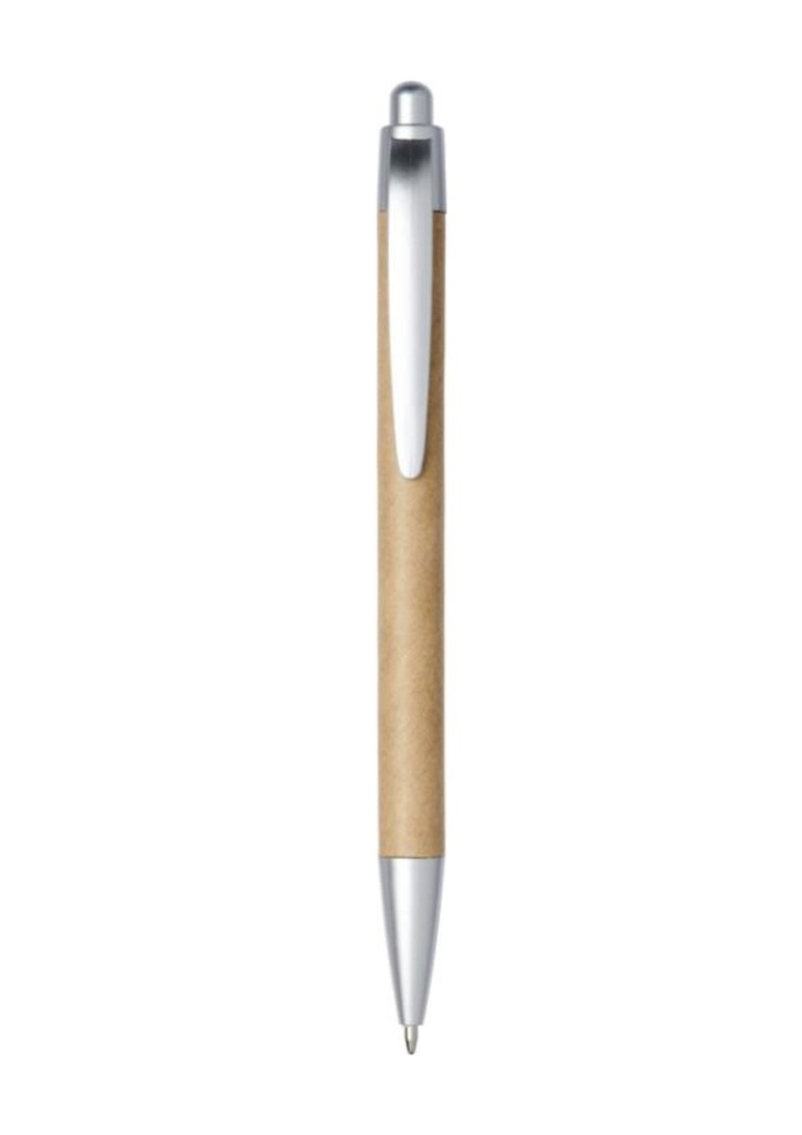 Tiflet recycled paper ballpoint pen - Brown