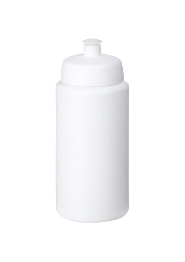 Baseline® Plus grip 500 ml sports lid sport bottle - White | 26877
