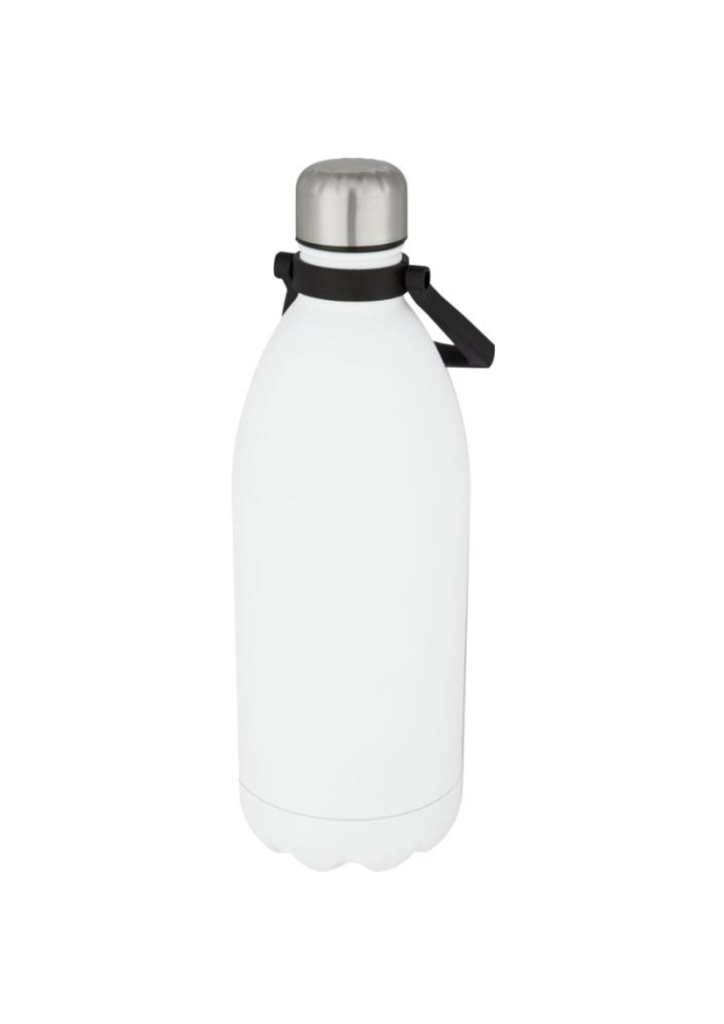 Cove 1.5 L vacuum insulated stainless steel bottle - White | 27081