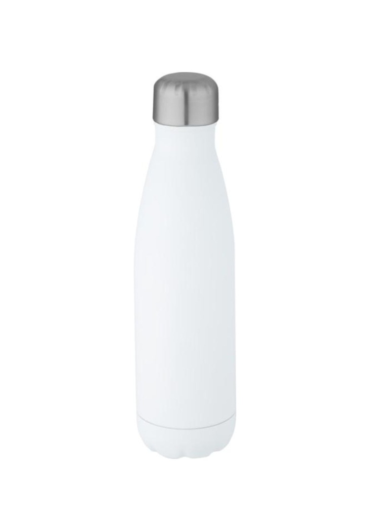 Cove 500 ml RCS certified recycled stainless steel vacuum insulated bottle  - White | 27385