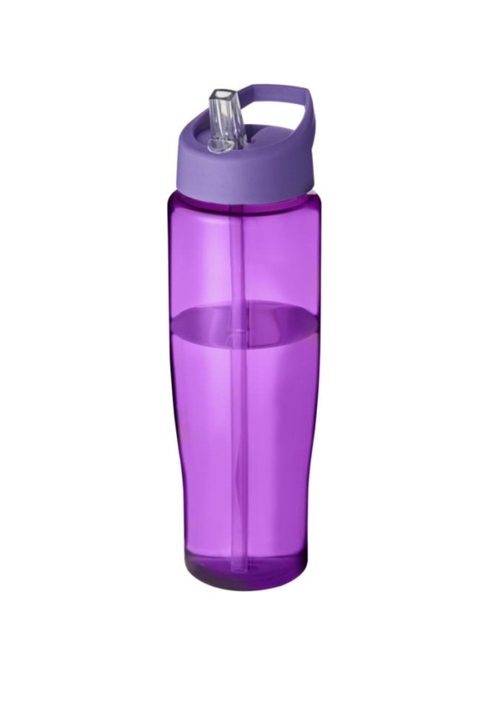 H2O Active® Tempo 700 ml spout lid sport bottle - Purple | 26963