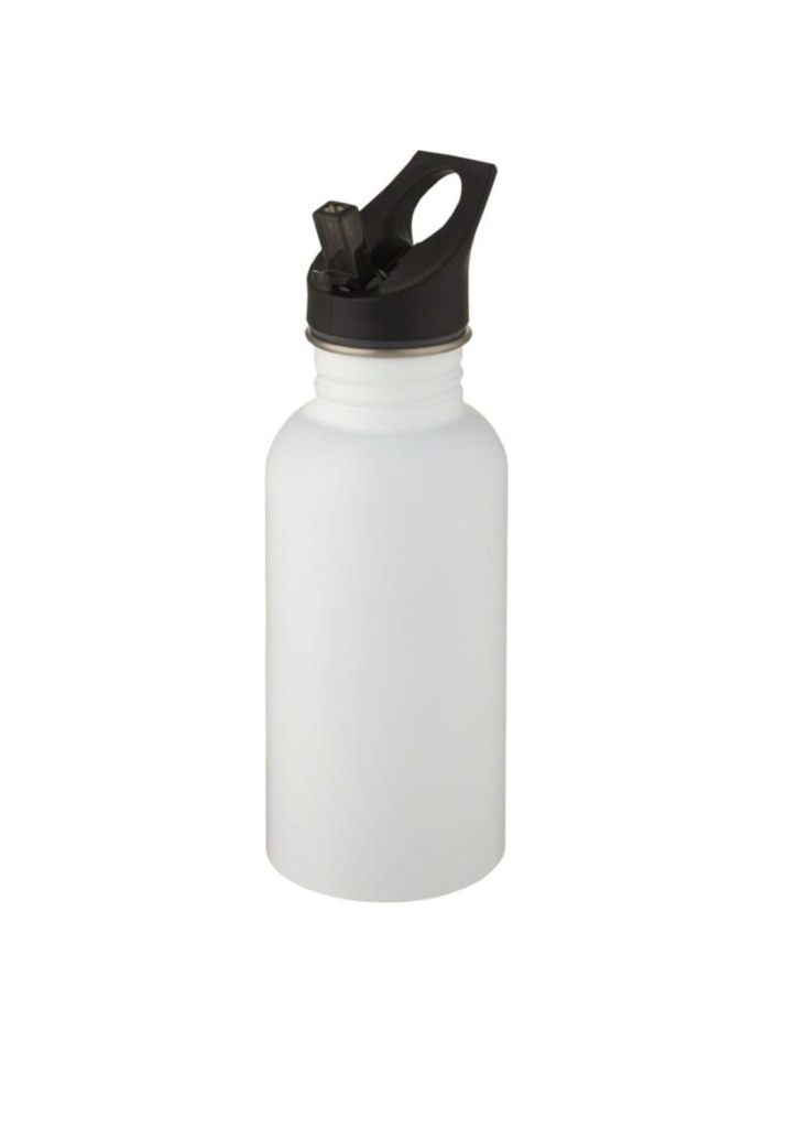 Lexi 500 ml stainless steel sport bottle - White | 27141