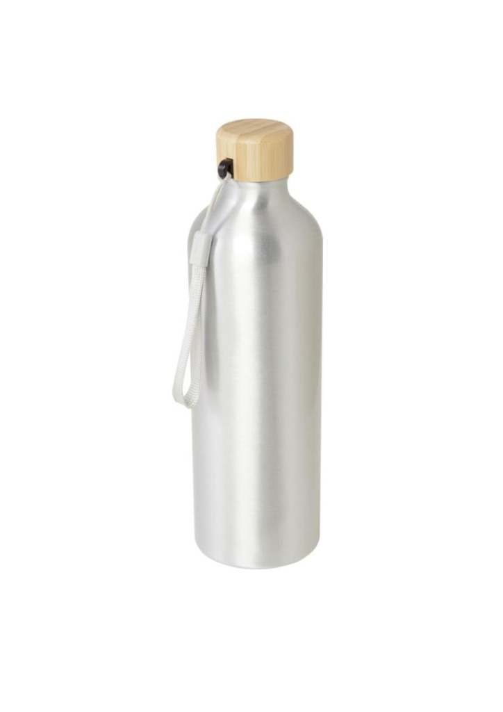 Malpeza 770 ml RCS certified recycled aluminium water bottle - Silver | 27379