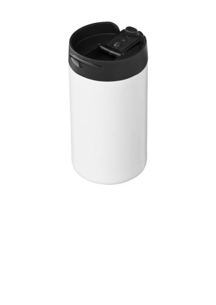 Mojave 250 ml RCS certified recycled stainless steel insulated tumbler - White