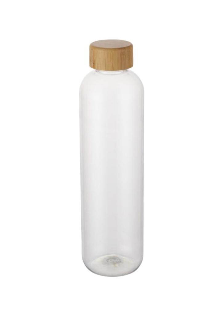 Ziggs 1000 ml recycled plastic water bottle - Transparent clear | 26815