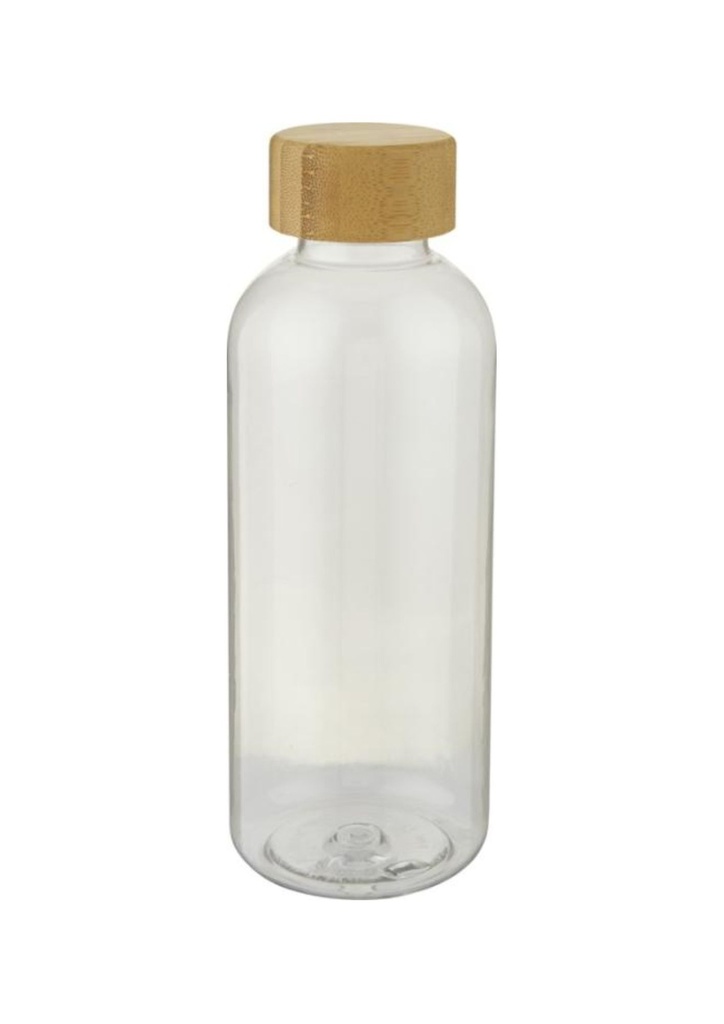 Ziggs 650 ml recycled plastic water bottle - Transparent | 26810