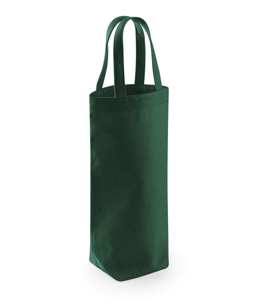 Fairtrade cotton bottle bag WM620