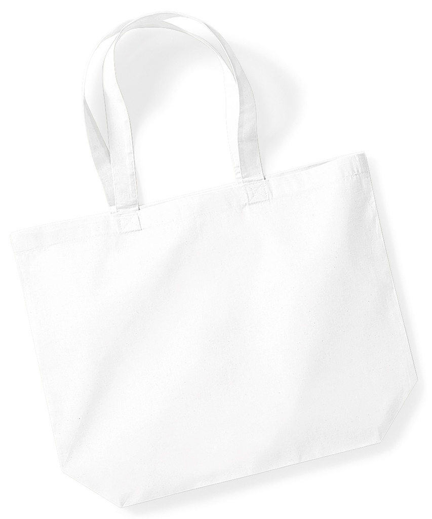 Organic premium cotton maxi tote WM265