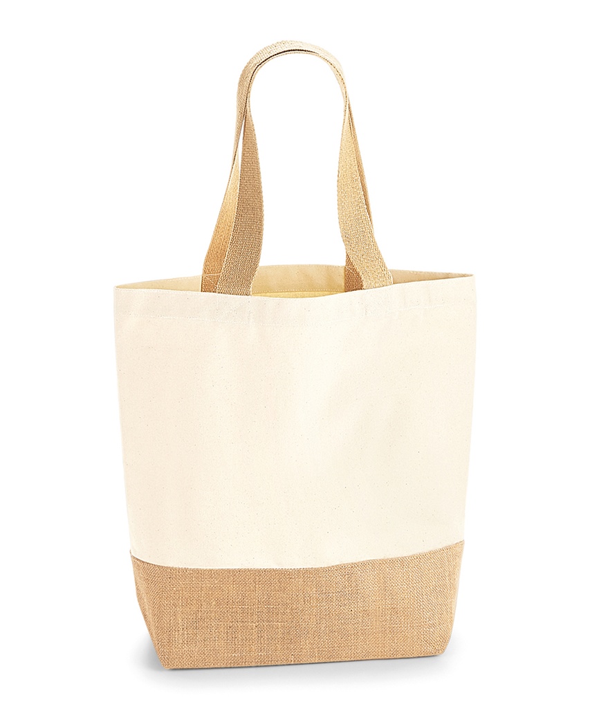 Jute base canvas shopper WM450