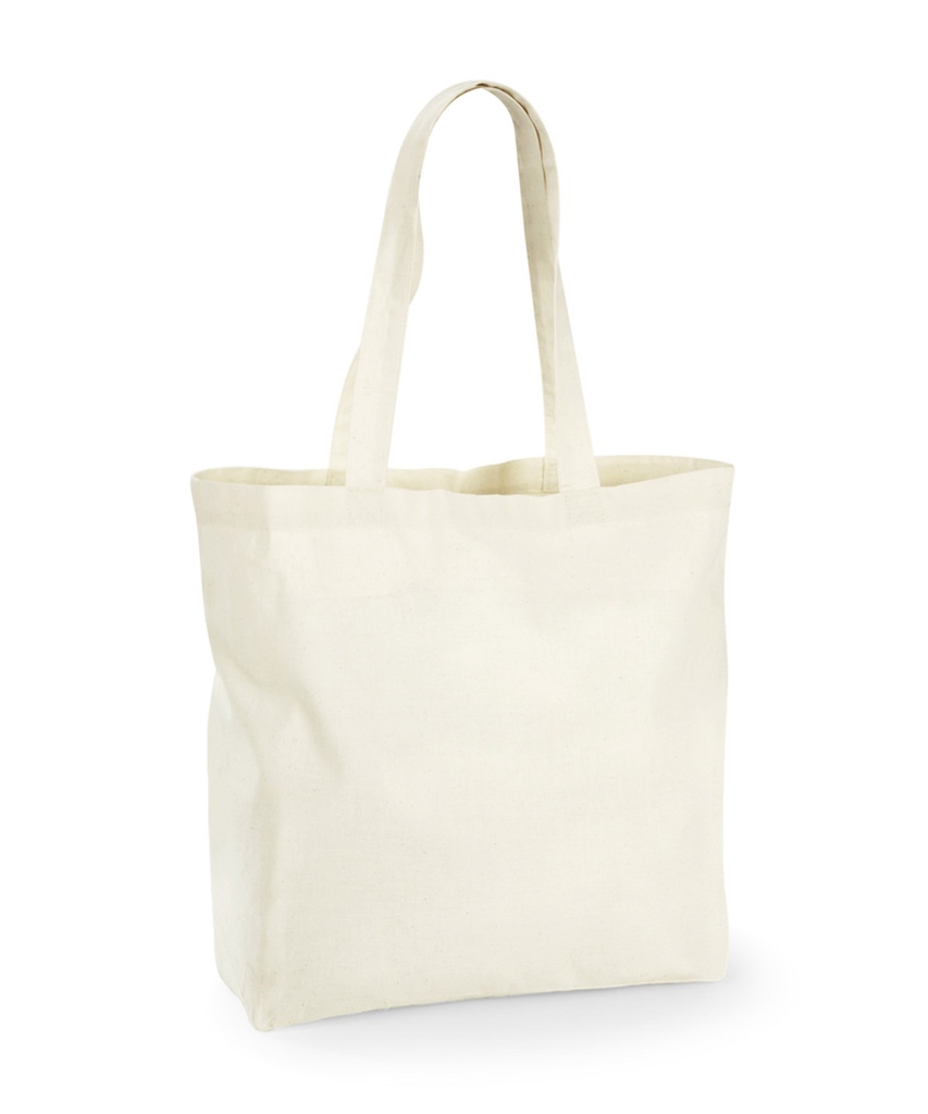 Recycled cotton maxi tote WM925