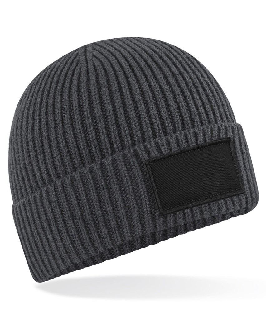 Fashion patch beanie B442R