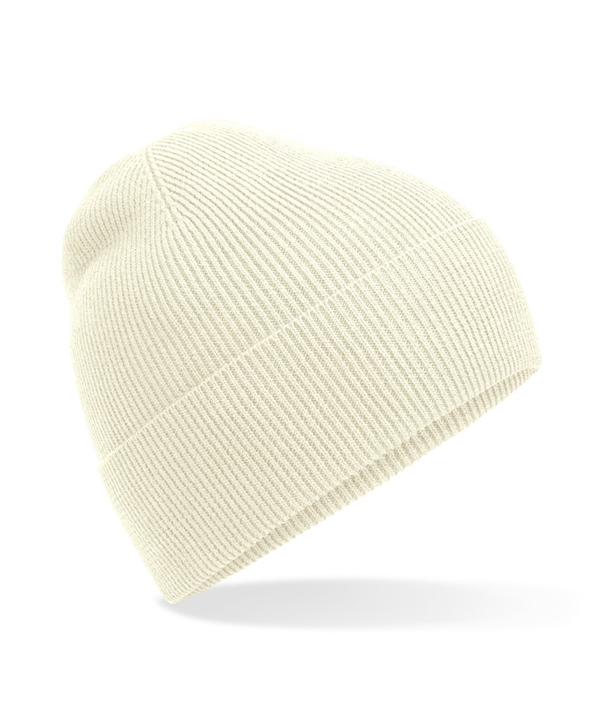 Organic cotton fine knit beanie BC51N