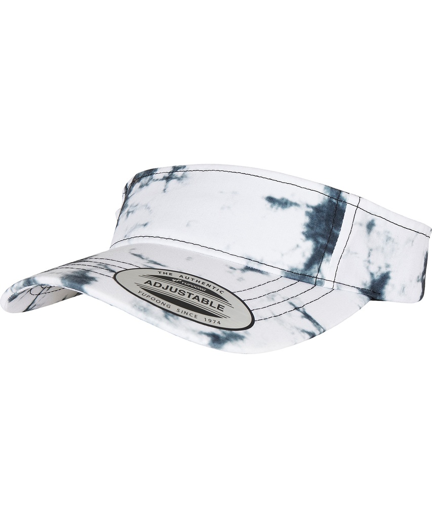 Batik dye curved visor cap YP170