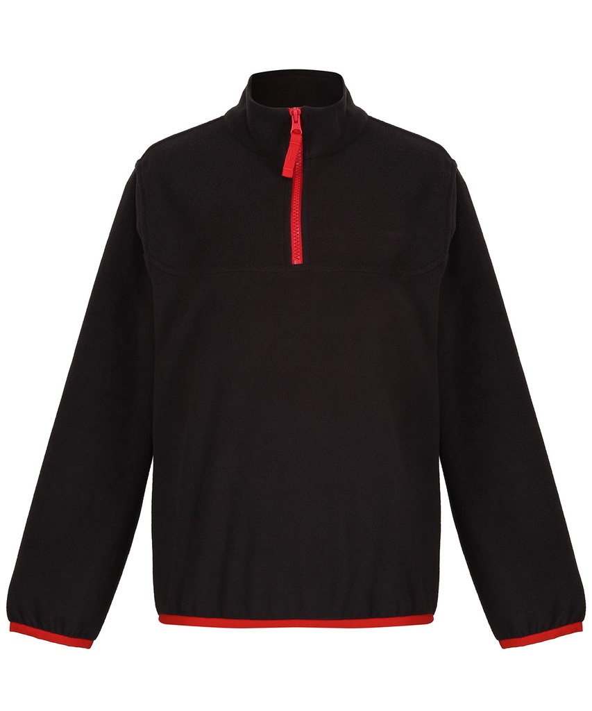 Kids half-zip microfleece