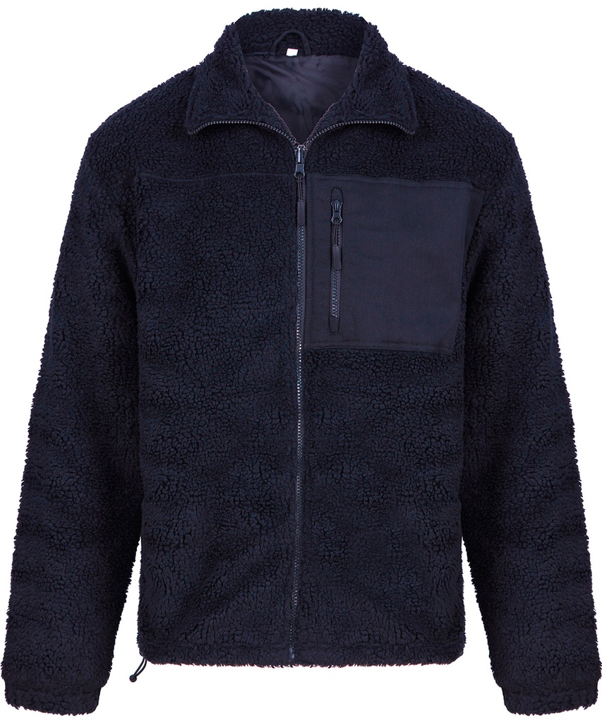 Recycled sherpa fleece