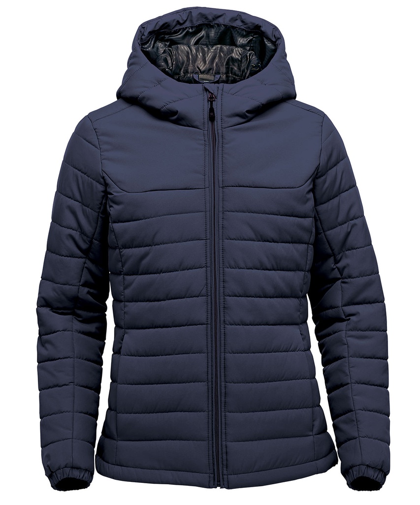 Women's Nautilus quilted hooded jacket