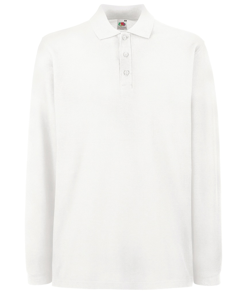 Premium long sleeve polo SS258