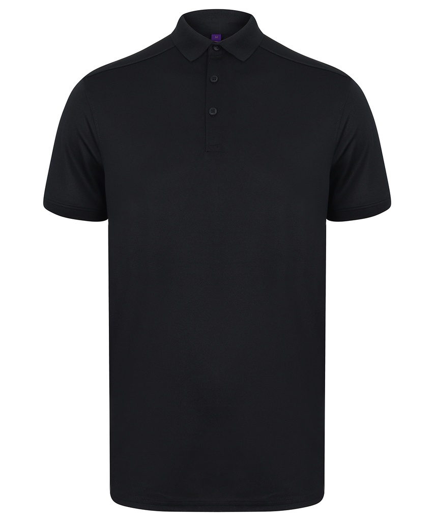 Stretch polo shirt with wicking finish (slim fit)
