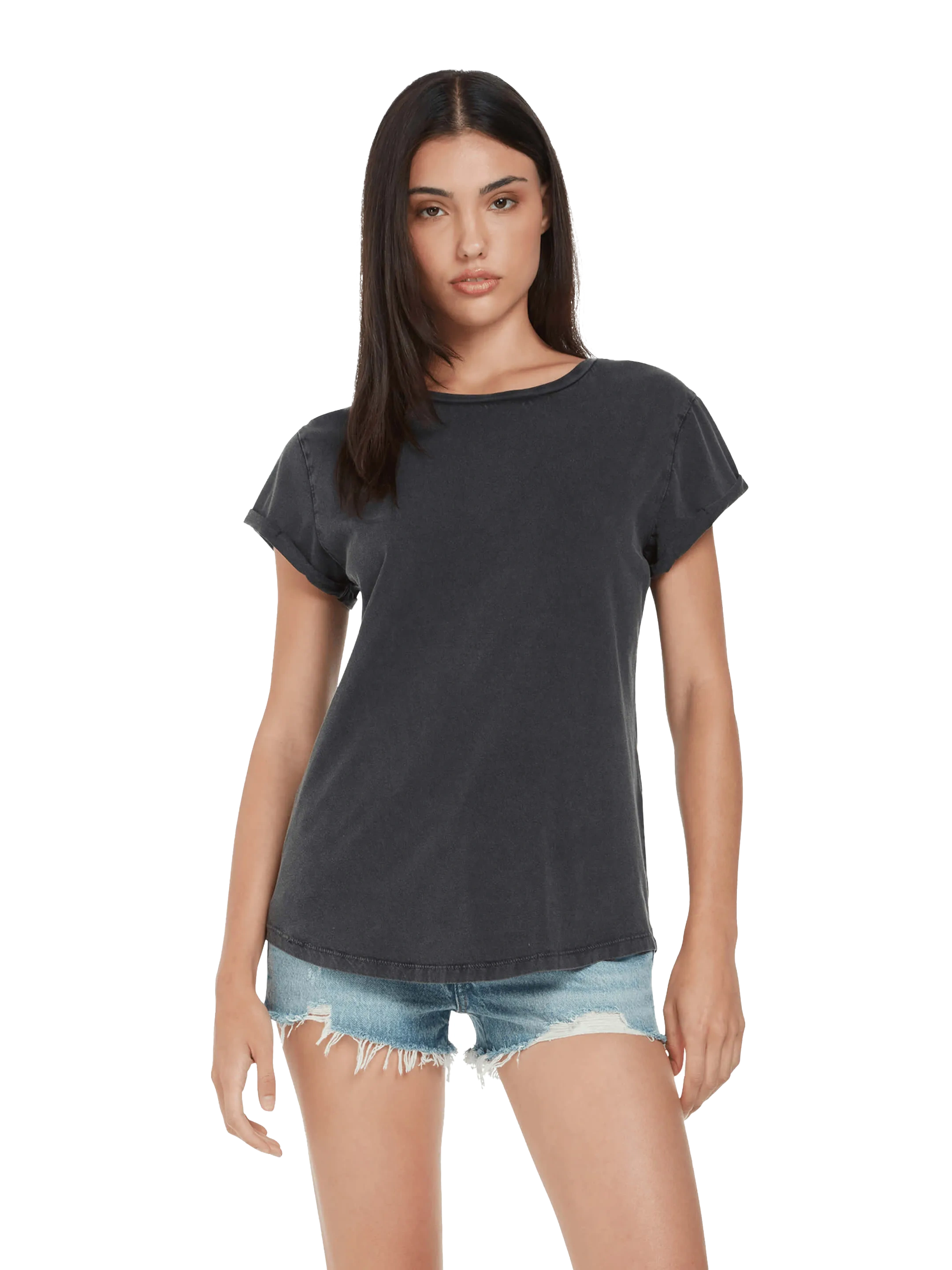 Earth Positive Women's Rolled Sleeve T-shirt