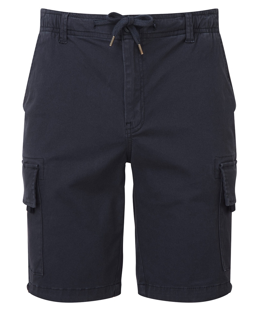 Men's drawstring cargo utility shorts
