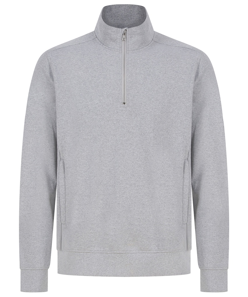 Unisex sustainable ¼-zip sweatshirt