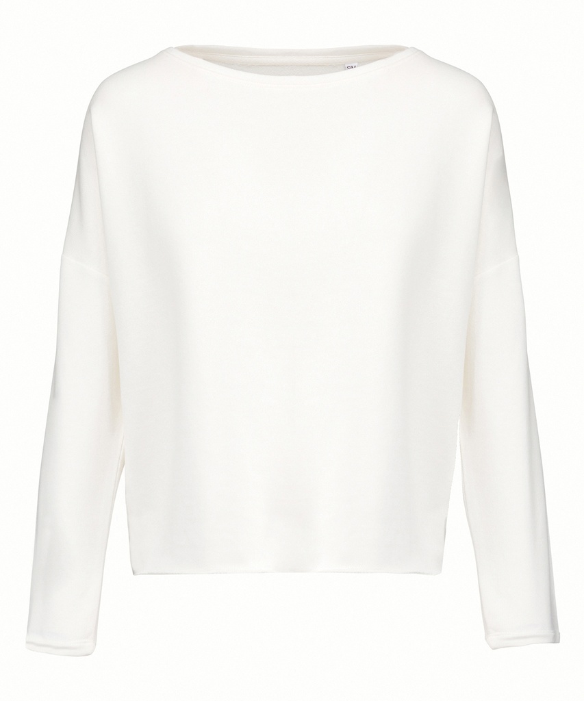 Ladies' oversized sweatshirt