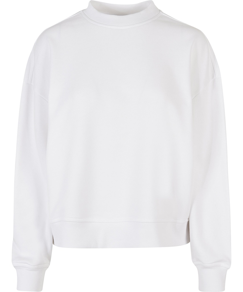 Women's oversized crew neck sweatshirt