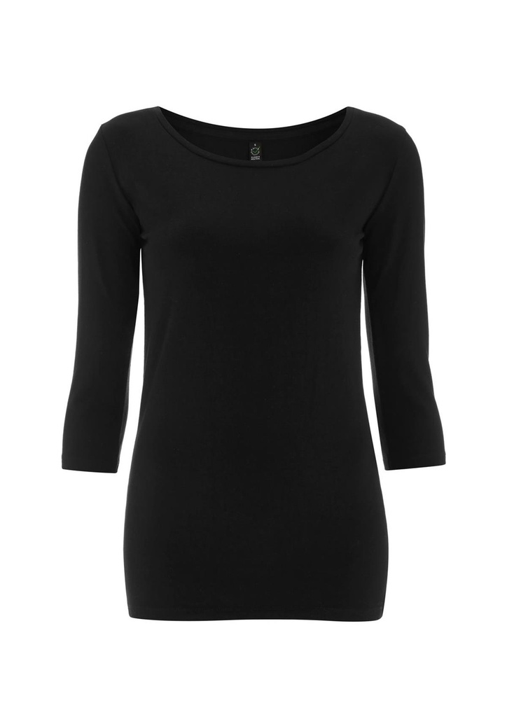 WOMEN'S 3/4 SLEEVE STRETCH T-SHIRT