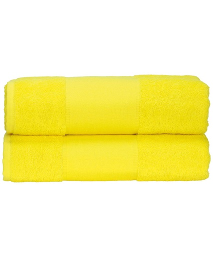 [AR071BYEL] ARTG® PRINT-Me® bath towel (Bright Yellow)