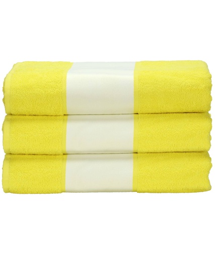 [AR080BYEL] ARTG® SUBLI-Me® hand towel (Bright Yellow)