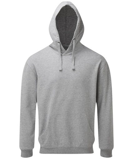 [AQ045HGRES] Men's coastal vintage wash loop back hoodie (Heather Grey, S)