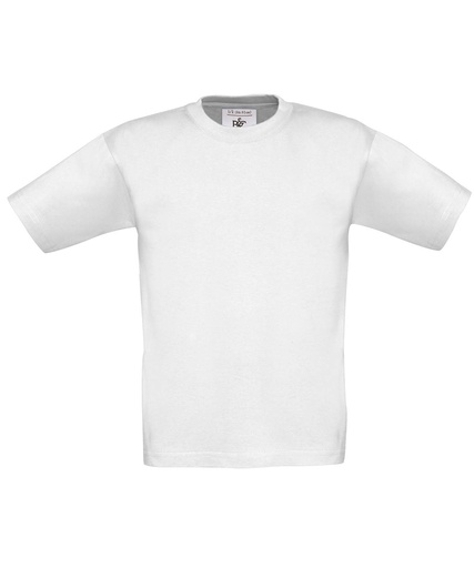 [B150BWHIT56] B&C Exact 150 /kids (White, 5/6 Years)