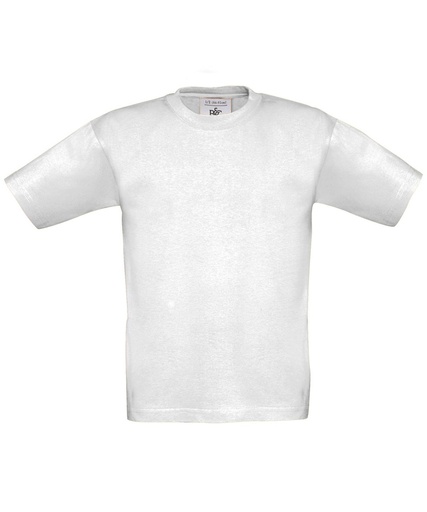 [B190BWHIT56] B&C Exact 190 /kids (White, 5/6 Years)