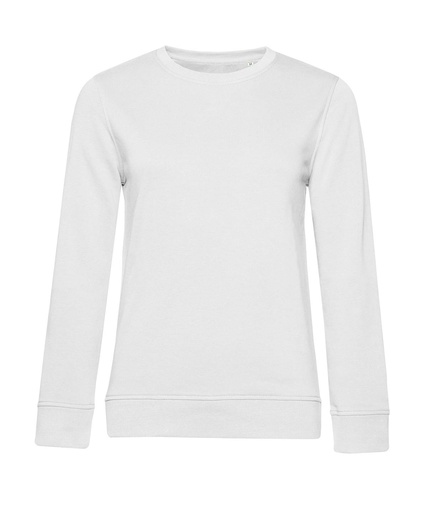 [B266FWHITXS] B&C Inspire crew neck /women (White, XS)