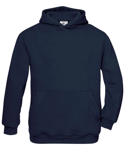 [B420BNAVY56] B&C Hooded /kids (Navy, 5/6 Years)