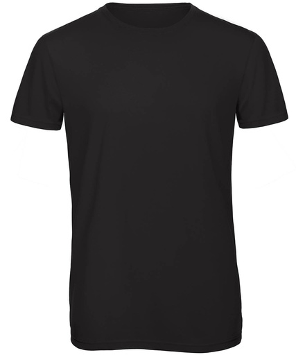 [BA121BLACS] B&C Triblend /men (S)
