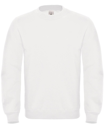 [BA404WHITXS] B&C ID.002 Sweatshirt (White, XS)