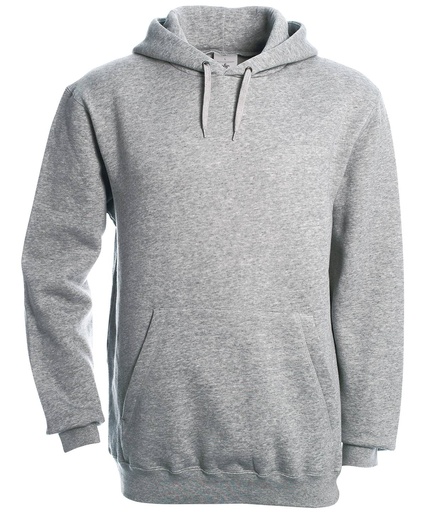 [BA420HGREXS] B&C Hooded sweatshirt (Heather Grey, XS)