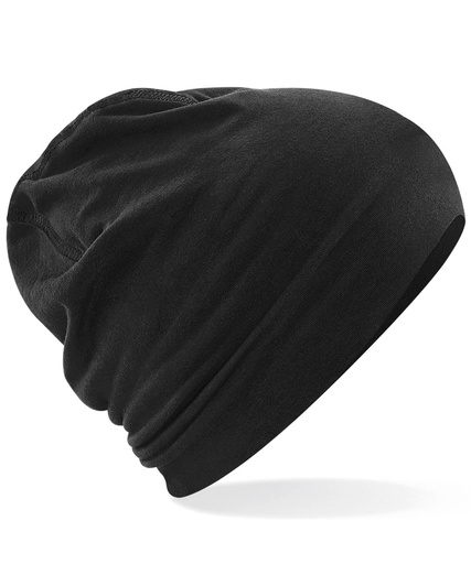 [BC366BKBK] Hemsedal cotton beanie BC366 (Black/Black)