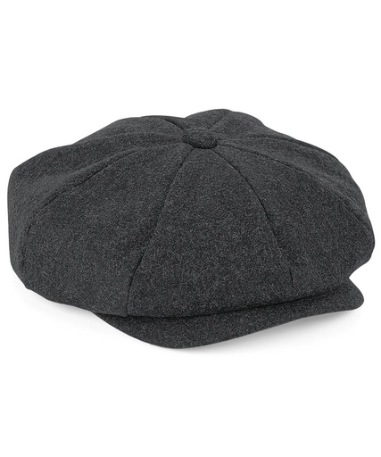 [BC629CHMASM] Melton wool baker boy cap (S/M)