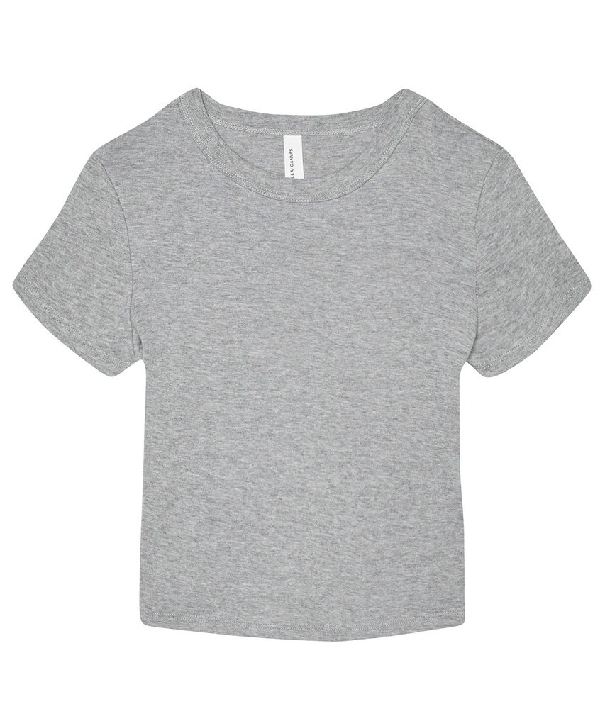 Women's micro rib baby t-shirt