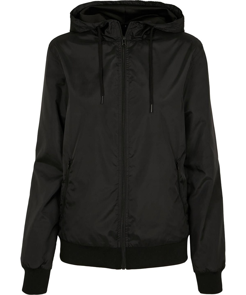 Women's two-tone tech windrunner jacket