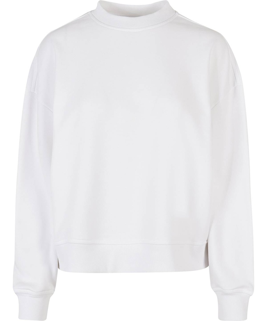 Women's oversized crew neck sweatshirt