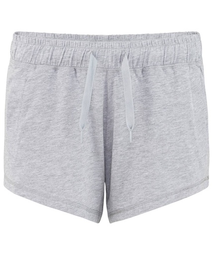 [CC055HGREXS] XS, Heather Grey (Gals lounge shorts) 
