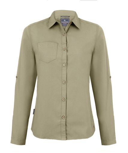 [CR541PEBB8] Expert women's Kiwi long-sleeved shirt (Pebble, Wom 8)