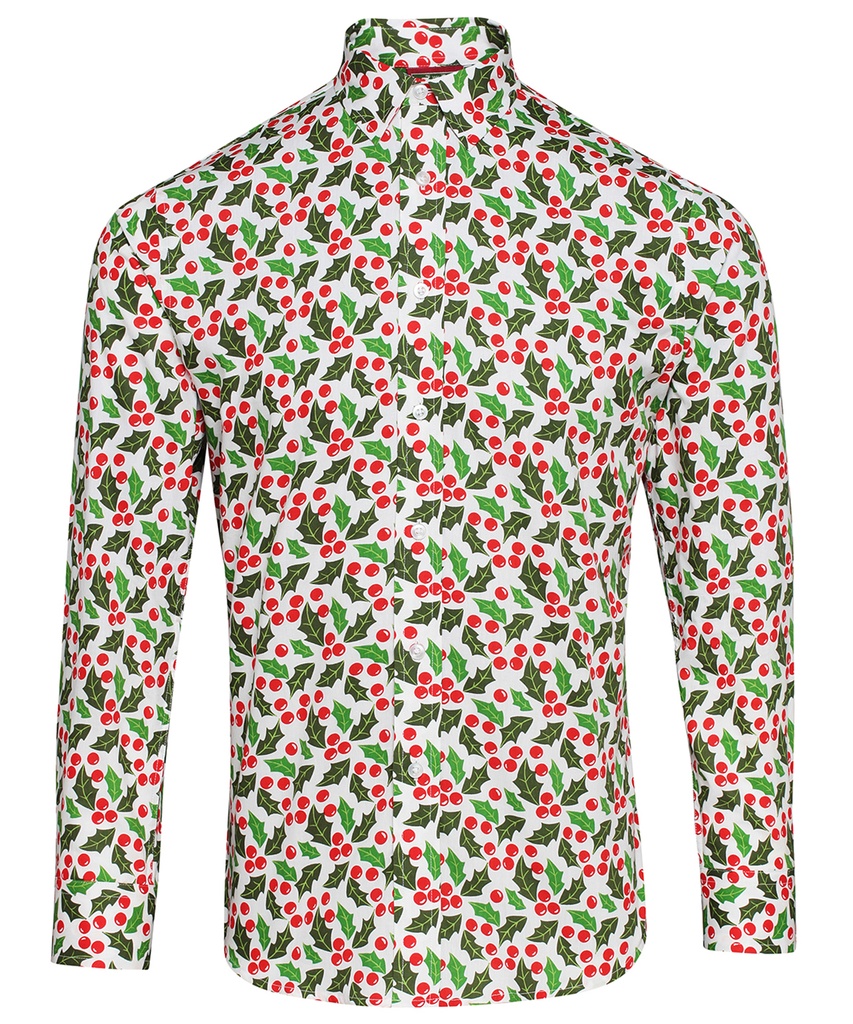 Printed Christmas shirt