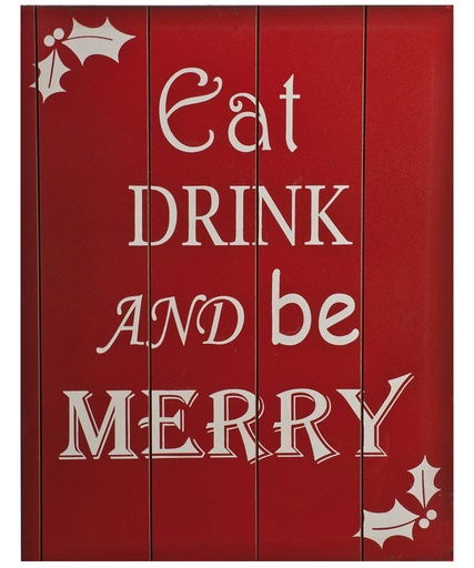 [CS645REDD] Eat, drink and be merry sign